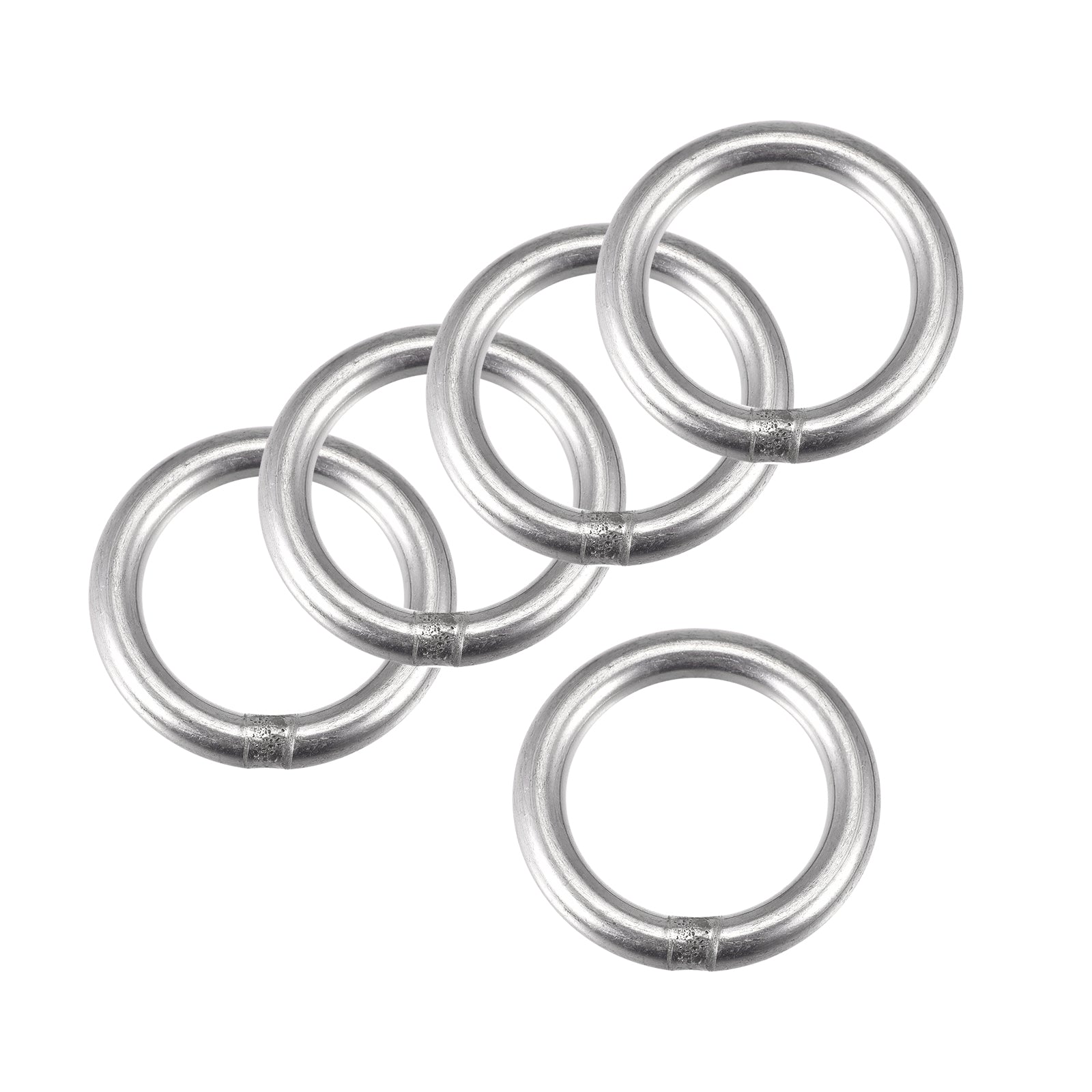 Uxcell 304 Stainless Steel, Welded O Ring, Hardware for Hanging Plant ...