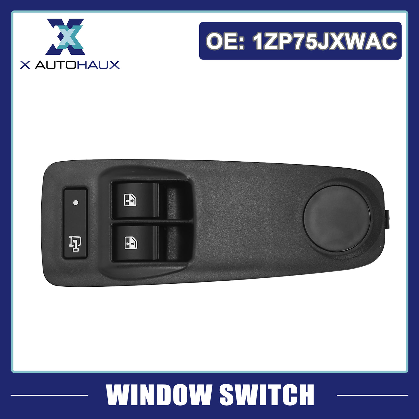 X AUTOHAUX Front Driver Side Master Power Window Switch for Ram ProMaster 1500 2500 3500 2014-2017 Replace 1ZP75JXWAC