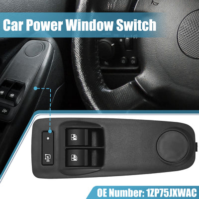Harfington Front Driver Side Master Power Window Switch for Ram ProMaster 1500 2500 3500 2014-2017 Replace 1ZP75JXWAC