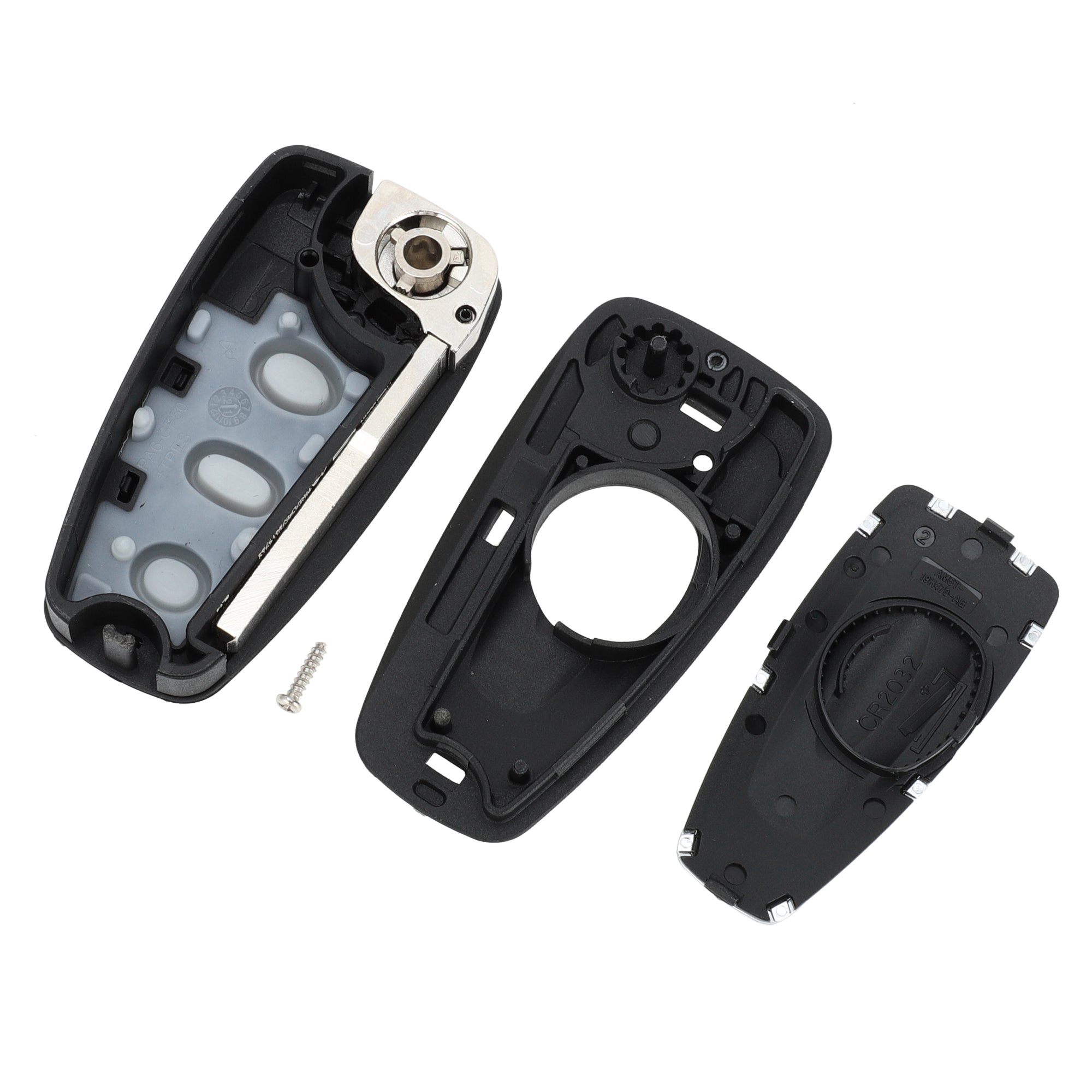 3 Button Car Fob Key Case Shell for Ford Transit Transit Custom Transit ...