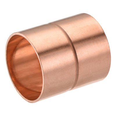 Harfington Copper Pipe Coupling 32mm Straight Connecting Adapter for Plumbing