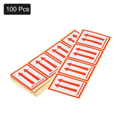 Harfington Rectangle Arrows This Side Up Handling Stickers for Shipping