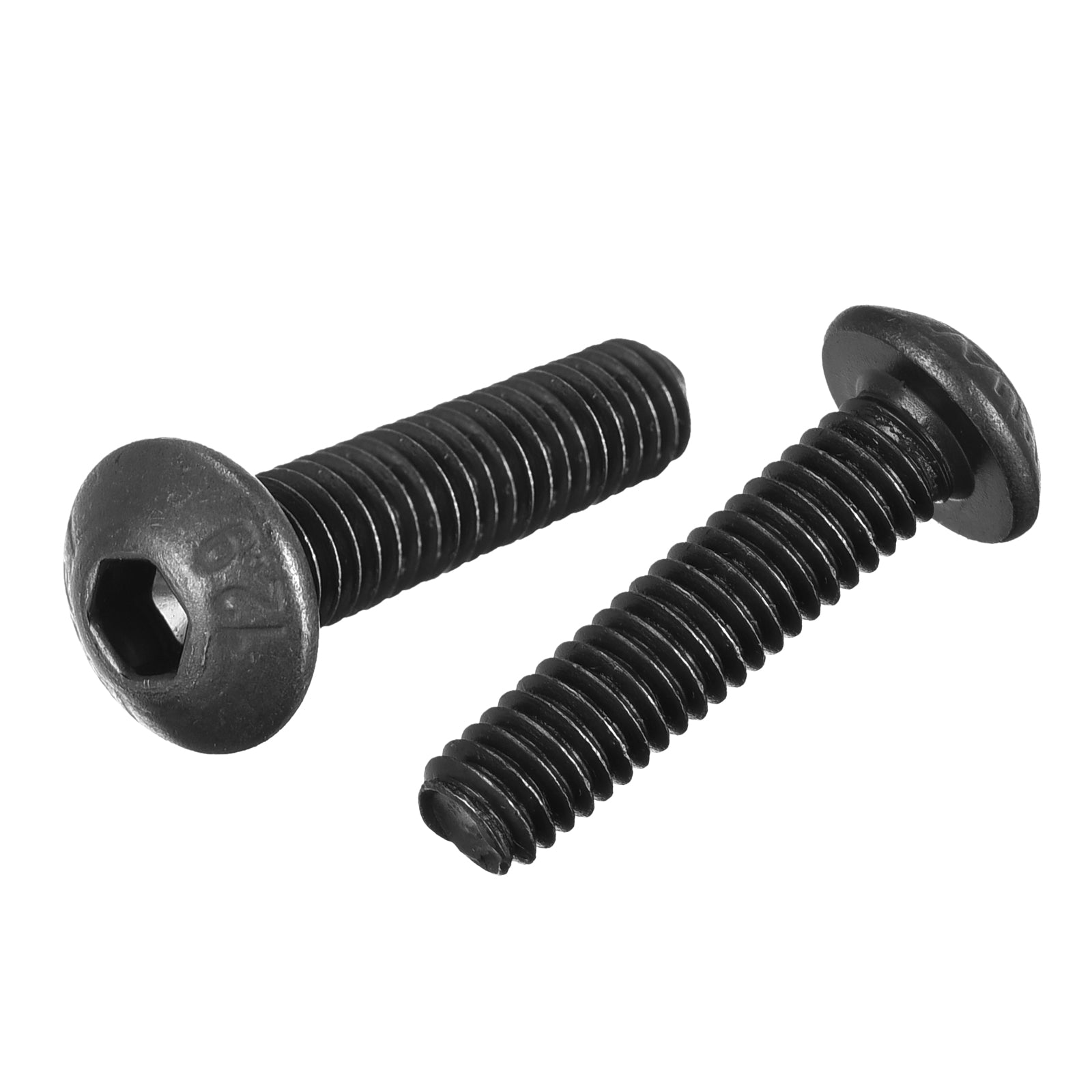 Uxcell M4x18mm Hex Socket Button Head Cap Bolts Screws Alloy Steel ...
