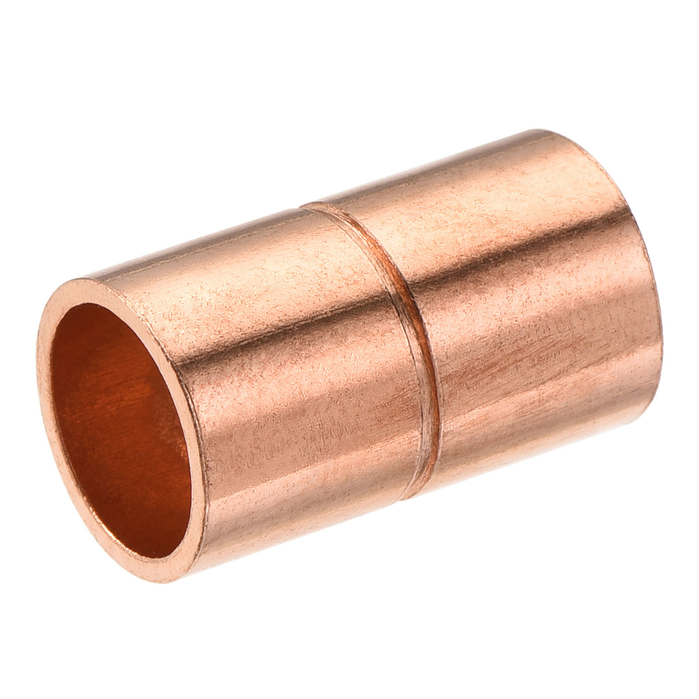 Harfington Copper Pipe Coupling 8mm Straight Connecting Adapter Joint for Plumbing