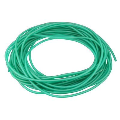 Harfington Natural Latex Rubber Tubing 1.6mm ID 3.2mm OD 33ft Green Highly Elastic