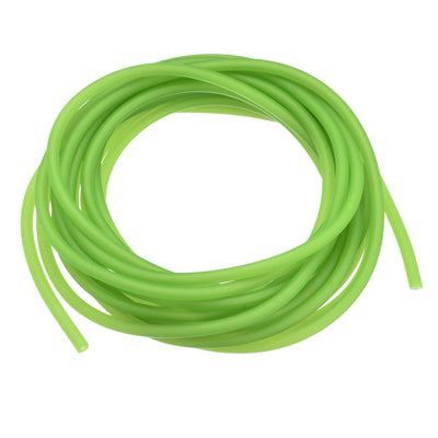 Harfington Natural Latex Rubber Tubing 1.7mm ID 4.5mm OD 16ft Fluorescent Green