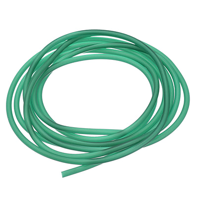 Harfington Natural Latex Rubber Tubing 1.7mm ID 4.5mm OD 8ft Green Highly Elastic