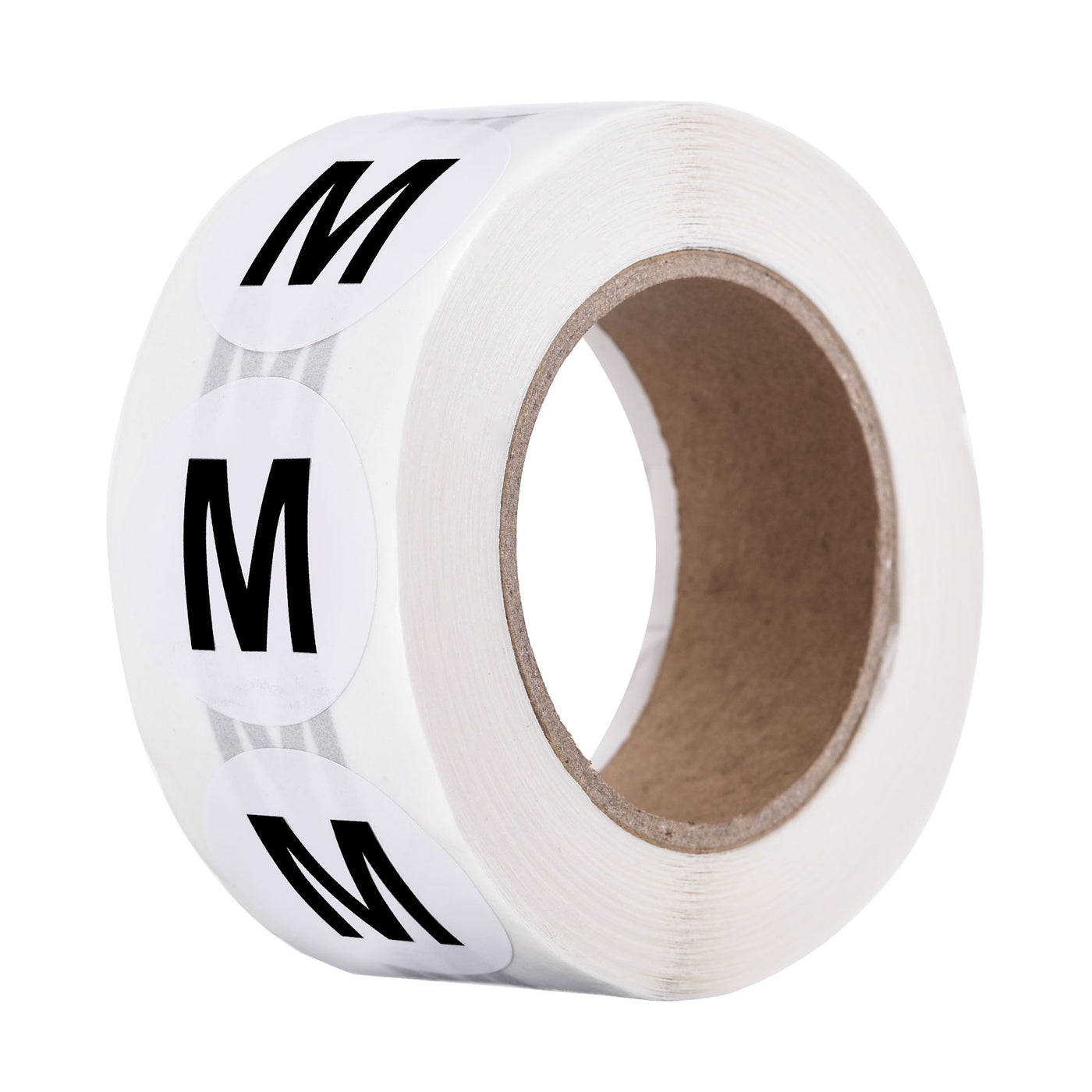 Harfington Clothing M Medium Size Sticker Label Coding Label 25mm/1inch Dia 1 Roll 500 Round Adhesive Labels for Clothes Apparel