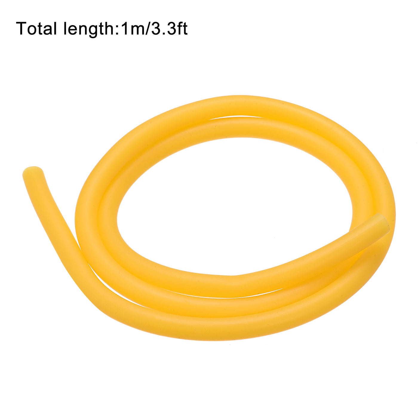 Harfington Natural Latex Rubber Tubing 5mm ID 10mm OD 3.3ft for Sports Exercise Fitness