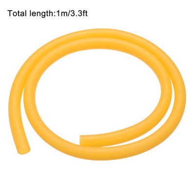 Harfington Natural Latex Rubber Tubing 10mm ID 14mm OD 3.3ft for Sports Exercise Fitness