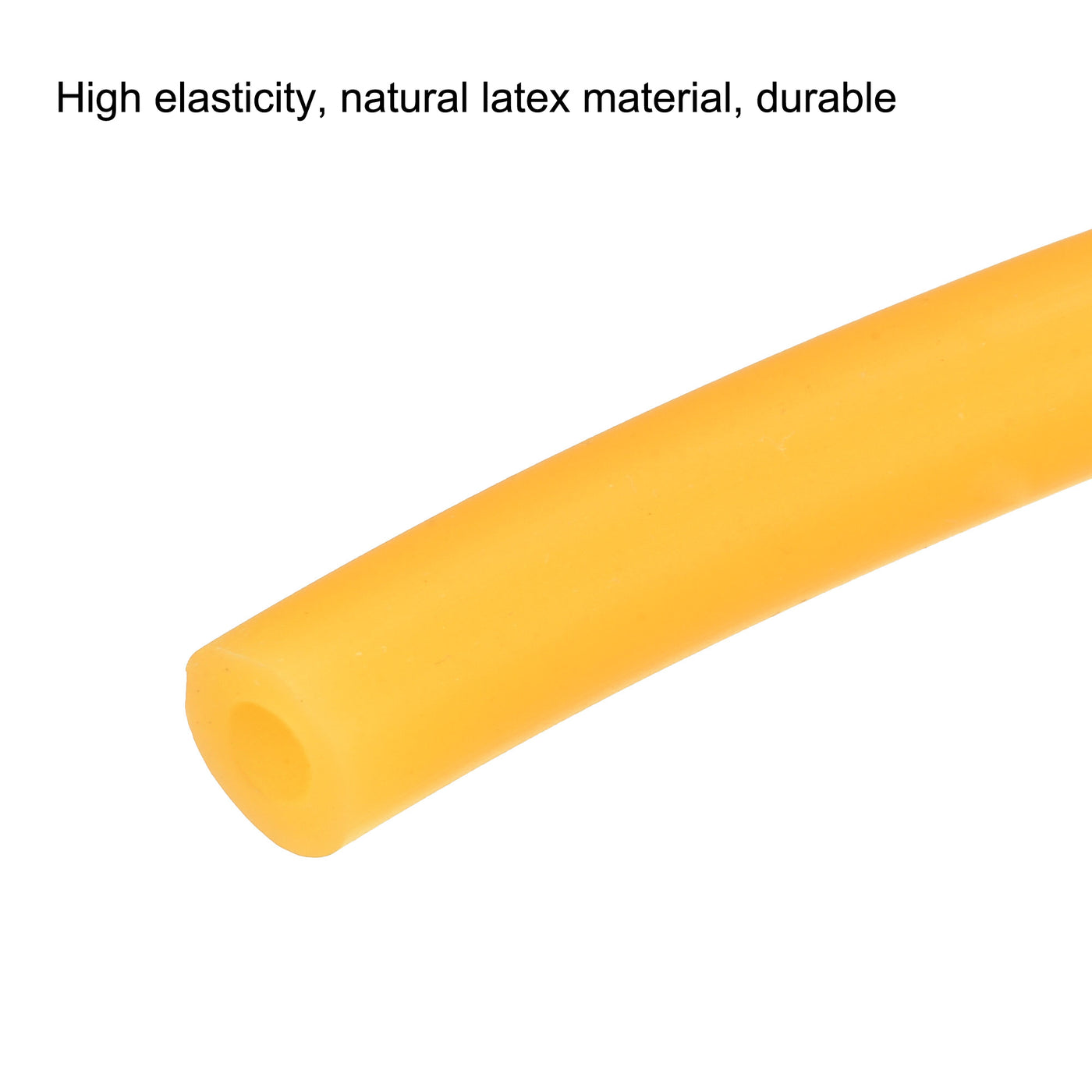 Harfington Natural Latex Rubber Tubing 5mm ID 10mm OD 10ft for Sports Exercise Fitness