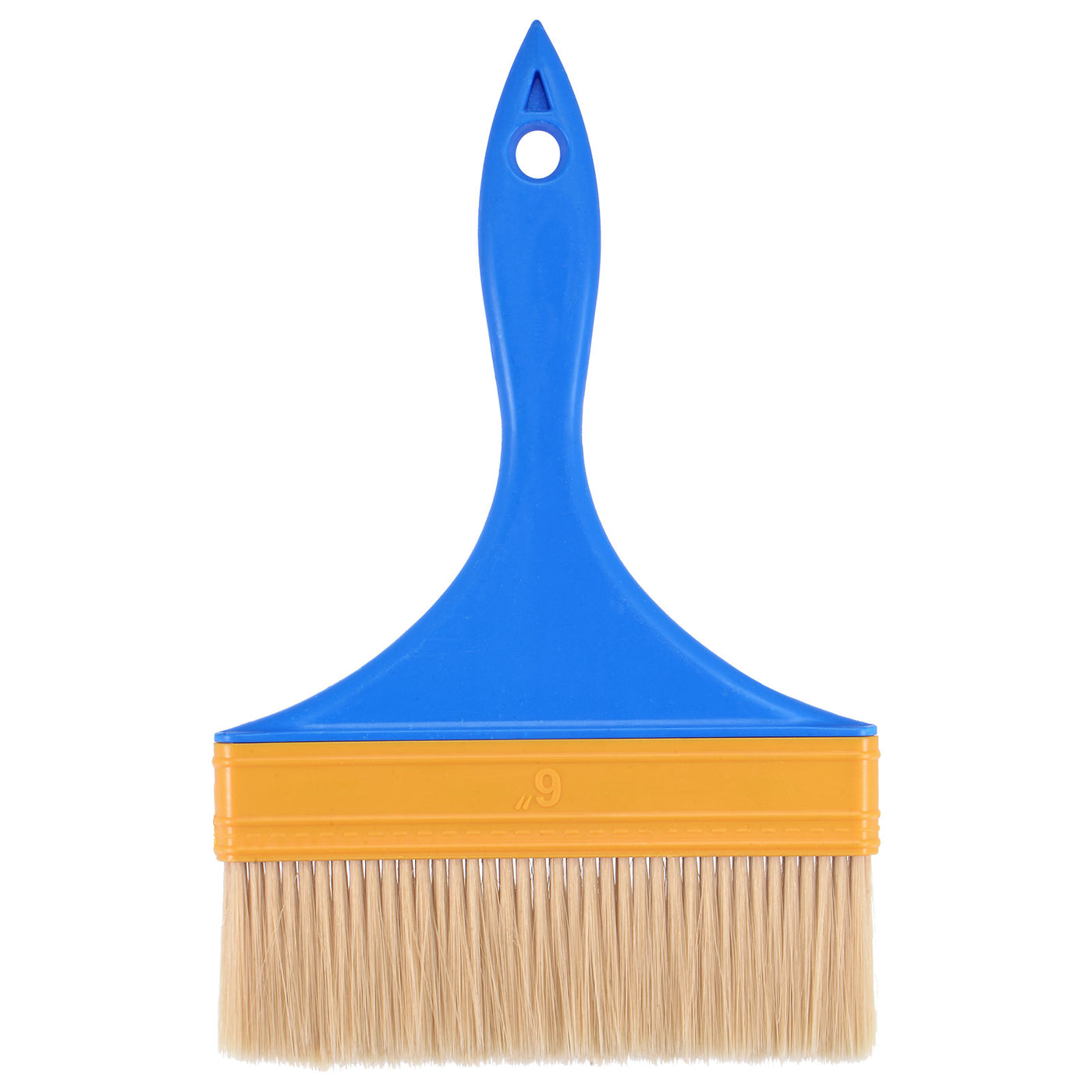 uxcell Uxcell 6" Paint Brush 0.35" Thick Soft Nylon Bristle with PP Handle Paintbrush for Wall