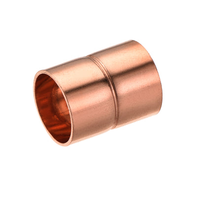 Harfington Copper Pipe Coupling 15mm Straight Connecting Adapter Joint for Plumbing