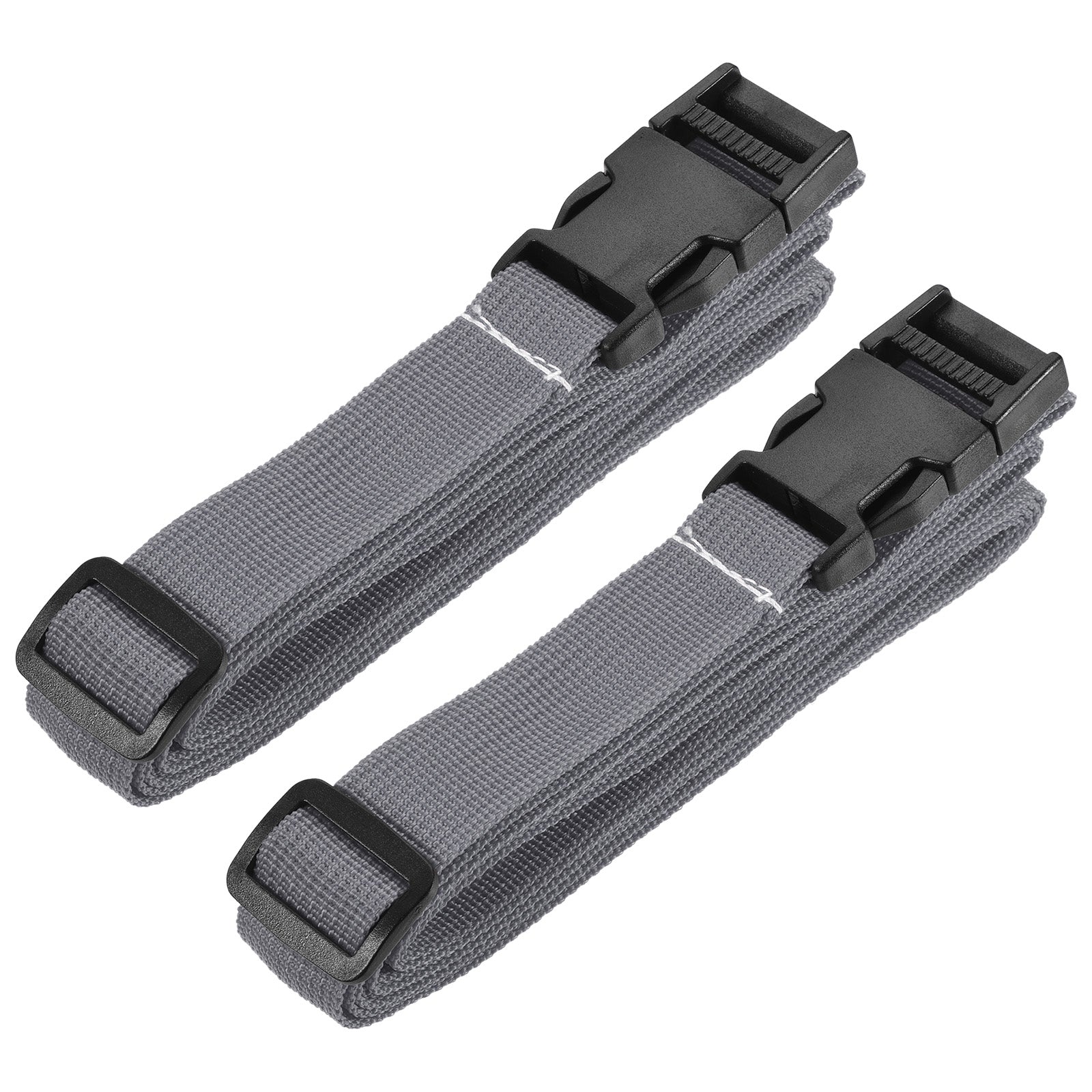Utility Strap with Buckle 1x98 Inch Polyester Quick Release Belt(Gray ...