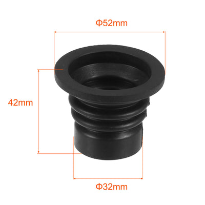Harfington Washing Machine Drain Pipe Seal Silicone Sealing Plug Ring for Bathrooms, Kitchen, Laundry Rooms