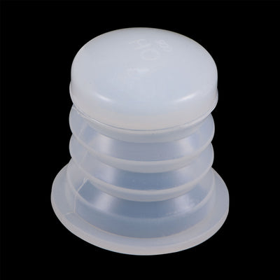 Harfington Washing Machine Drain Pipe Seal Silicone Sealing Plug 45mm Clear