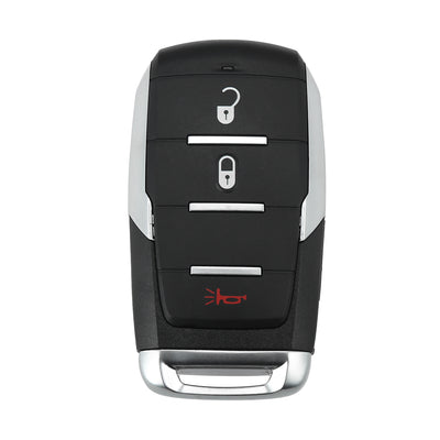 X AUTOHAUX Replacement Keyless Entry Remote Car Key Fob OHT-4882056 433.92Mhz for Ram 1500 2019-2022 3 Buttons with Door Key