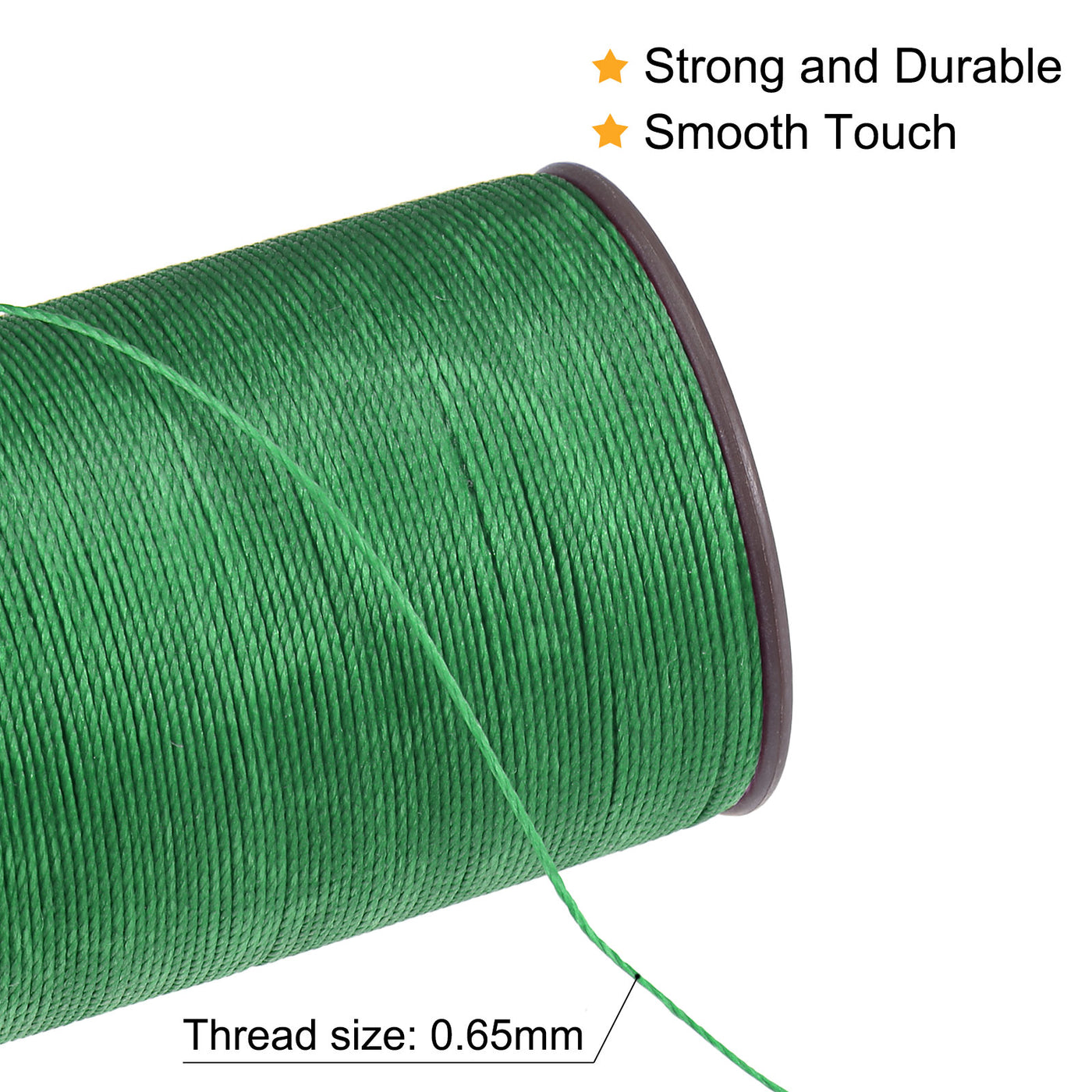 uxcell Uxcell Thin Waxed Thread Polyester Cord