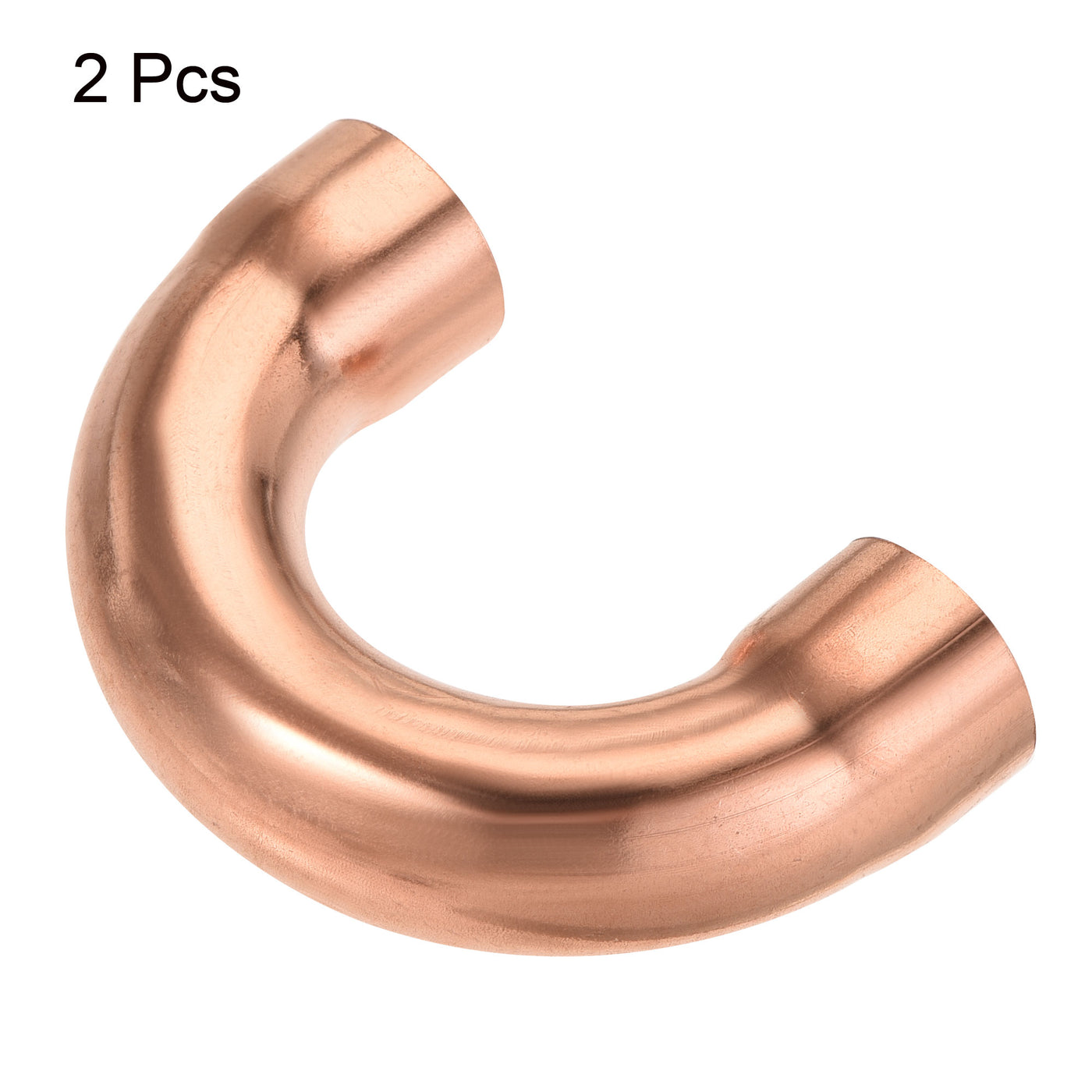 Harfington 180 Degree Return Bend Copper Fitting Welded Elbow Connection, for HVAC Refrigeration