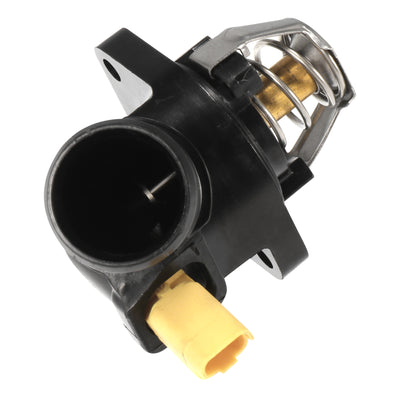 Harfington Black Car Thermostat Housing Accessory for Peugeot 206 207 SW 1007 207.0 Bipper AA 1336Z2 9650926280