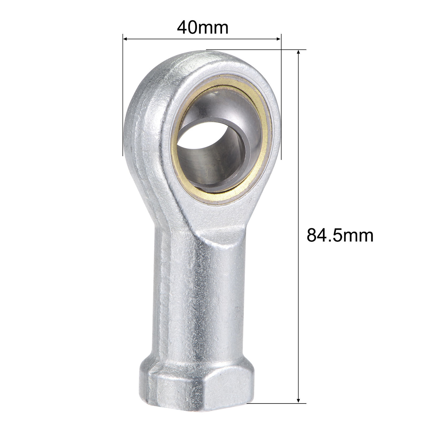 uxcell Uxcell SI16TK PHSA16 Rod End Bearing 16mm Bore M16x2.0 Right Hand Female Thread