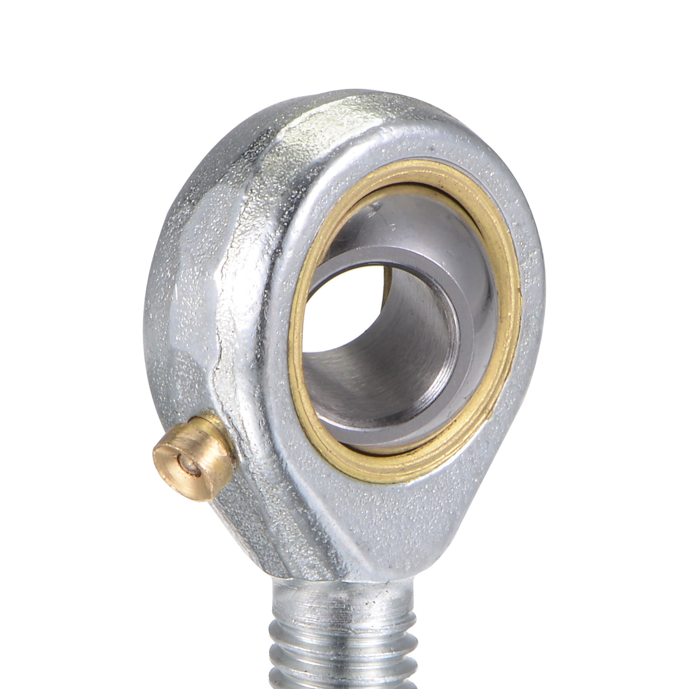 uxcell Uxcell POS8 Rod End Bearing 8mm Bore Self-lubricated M8x1.25 Left Hand Male Thread