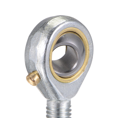 Harfington Uxcell Rod End Bearing Self-lubricated Joint Bearings Left Hand Male Thread Connector