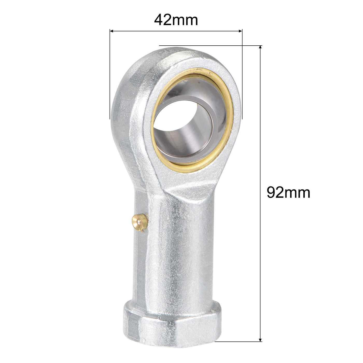 uxcell Uxcell PHS18 Rod End Bearing 18mm Bore Self-lubricated M18x1.5 Right Hand Female Thread