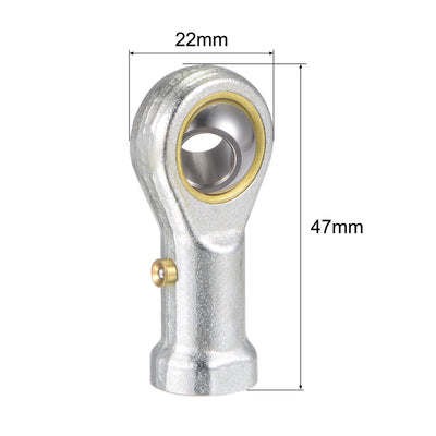 Harfington Uxcell PHS18 Rod End Bearing 18mm Bore Self-lubricated M18x1.5 Left Hand Female Thread