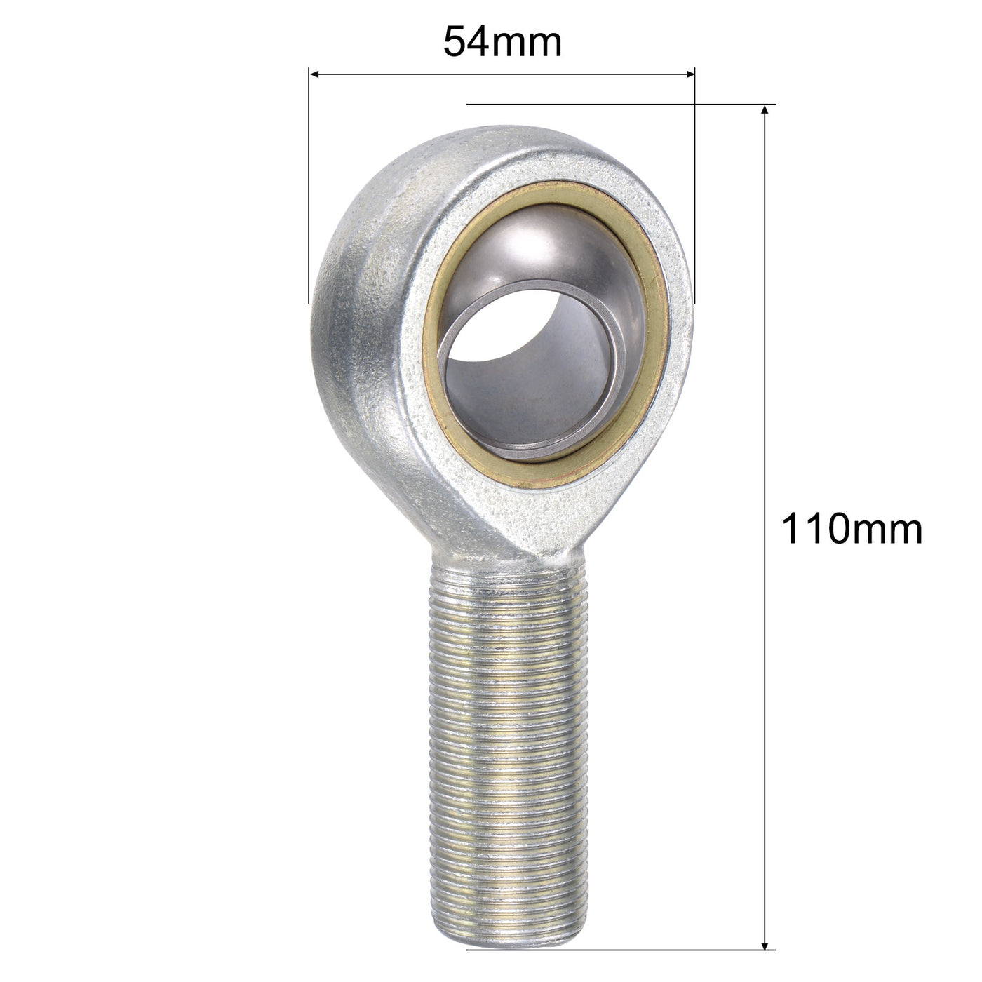 uxcell Uxcell SA5TK POSA5 Rod End Bearing 5mm Bore M5x0.8 Right Hand Male Thread