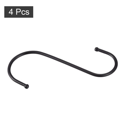 Harfington Uxcell S Hooks Stainless Steel Hangers for Hanging Kitchenware, Bathroom Supplies
