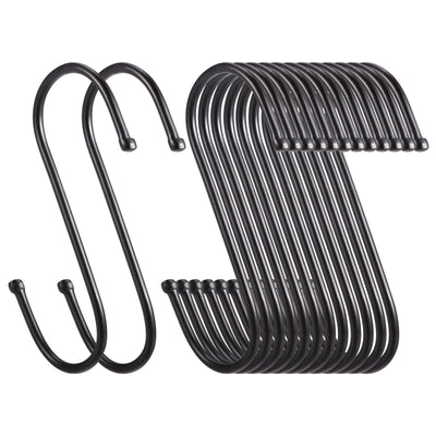 Harfington S Hooks Stainless Steel Hanger for Hanging Kitchenware, Bathroom Supplies,