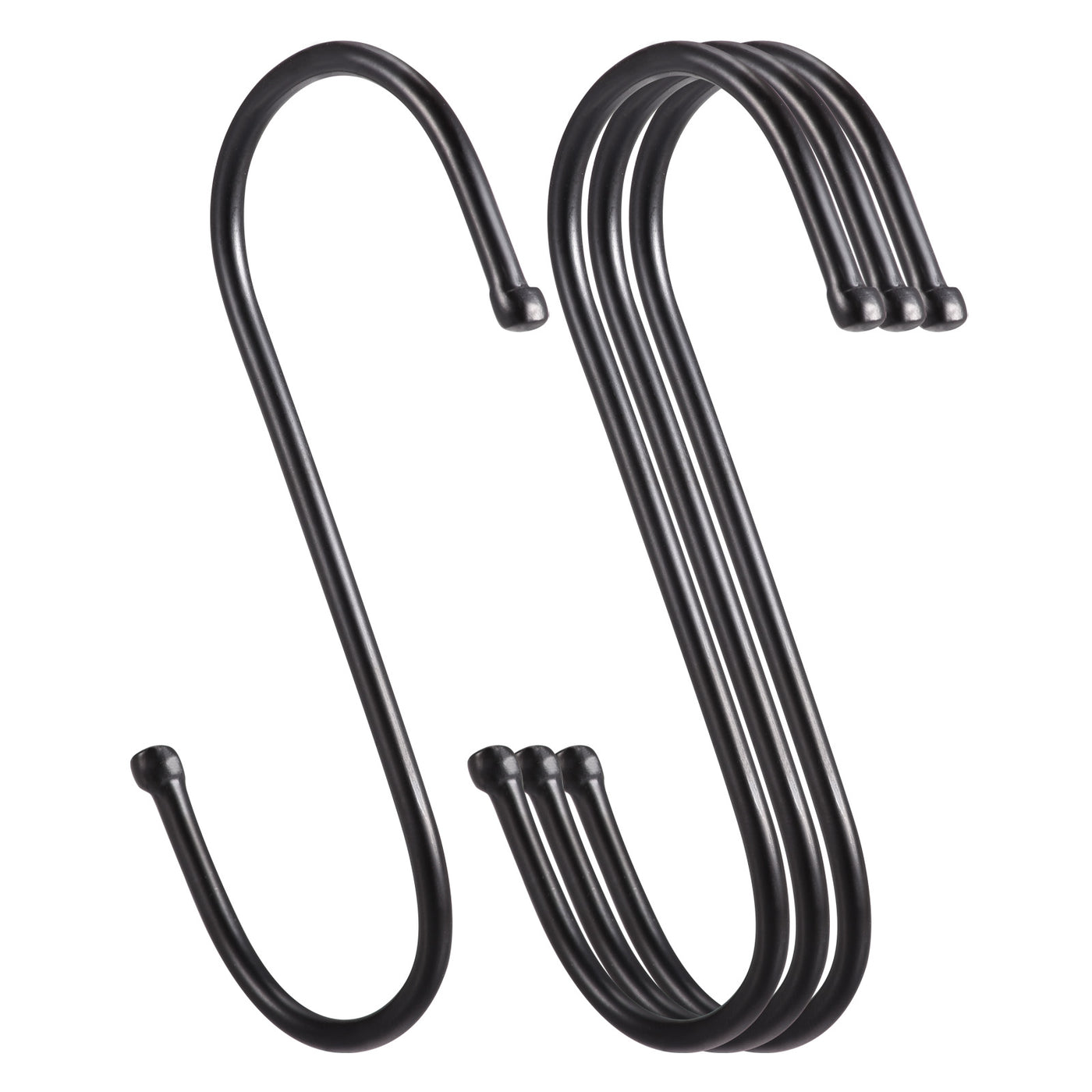 uxcell Uxcell S Hooks Stainless Steel Hanger for Hanging Kitchenware, Bathroom Supplies, Apparel