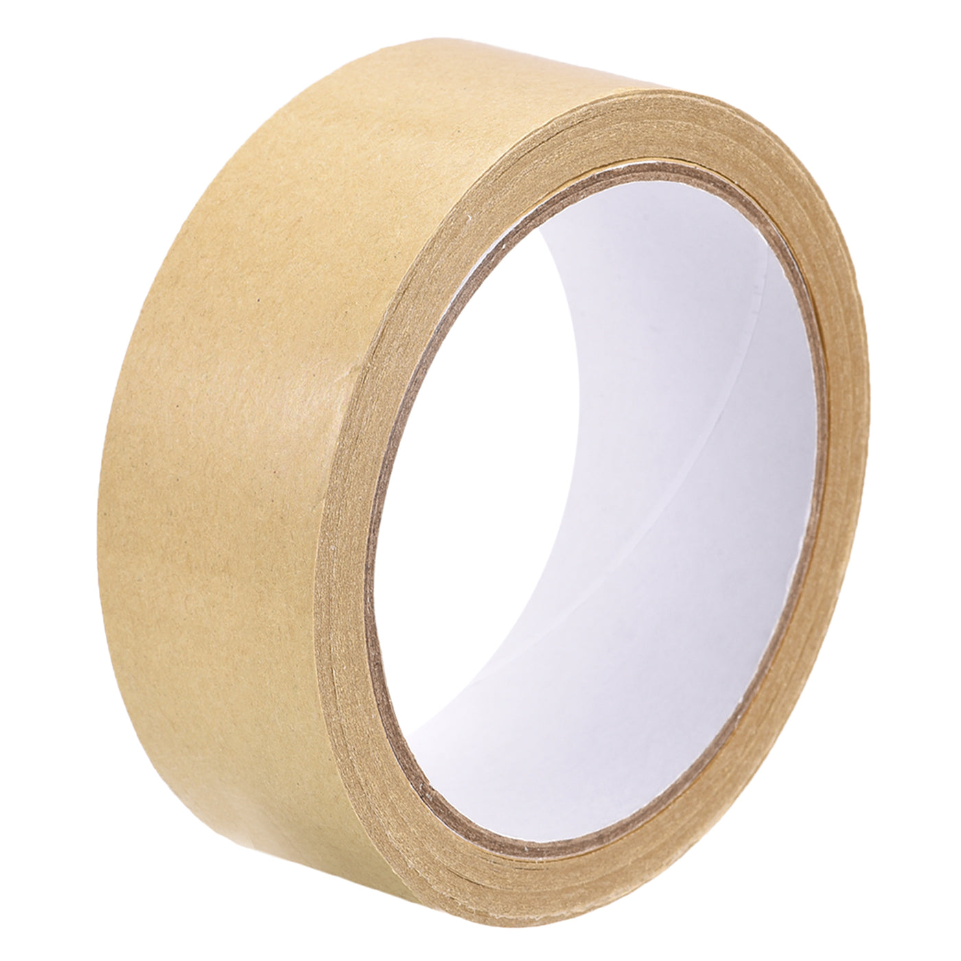 Harfington 3pcs Brown Paper Tape 22 Yards x 0.8 Inch Self Adhesive Packaging Tape
