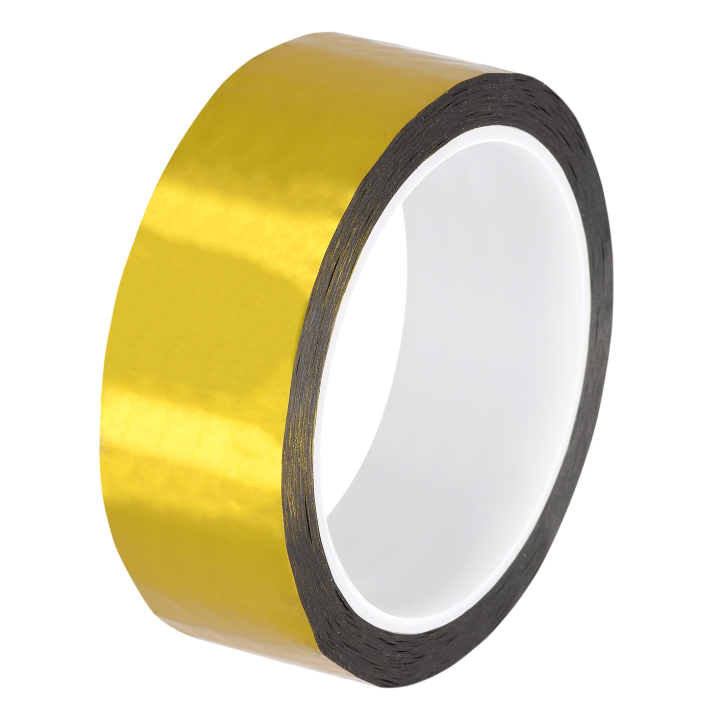 Harfington Gold Tone Metalized Tape 1.2 Inch x 55 Yards Decoration Tape for DIY