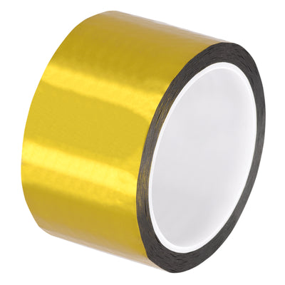 Harfington Gold Tone Metalized Tape 2 Inch x 55 Yards Decoration Tape for DIY