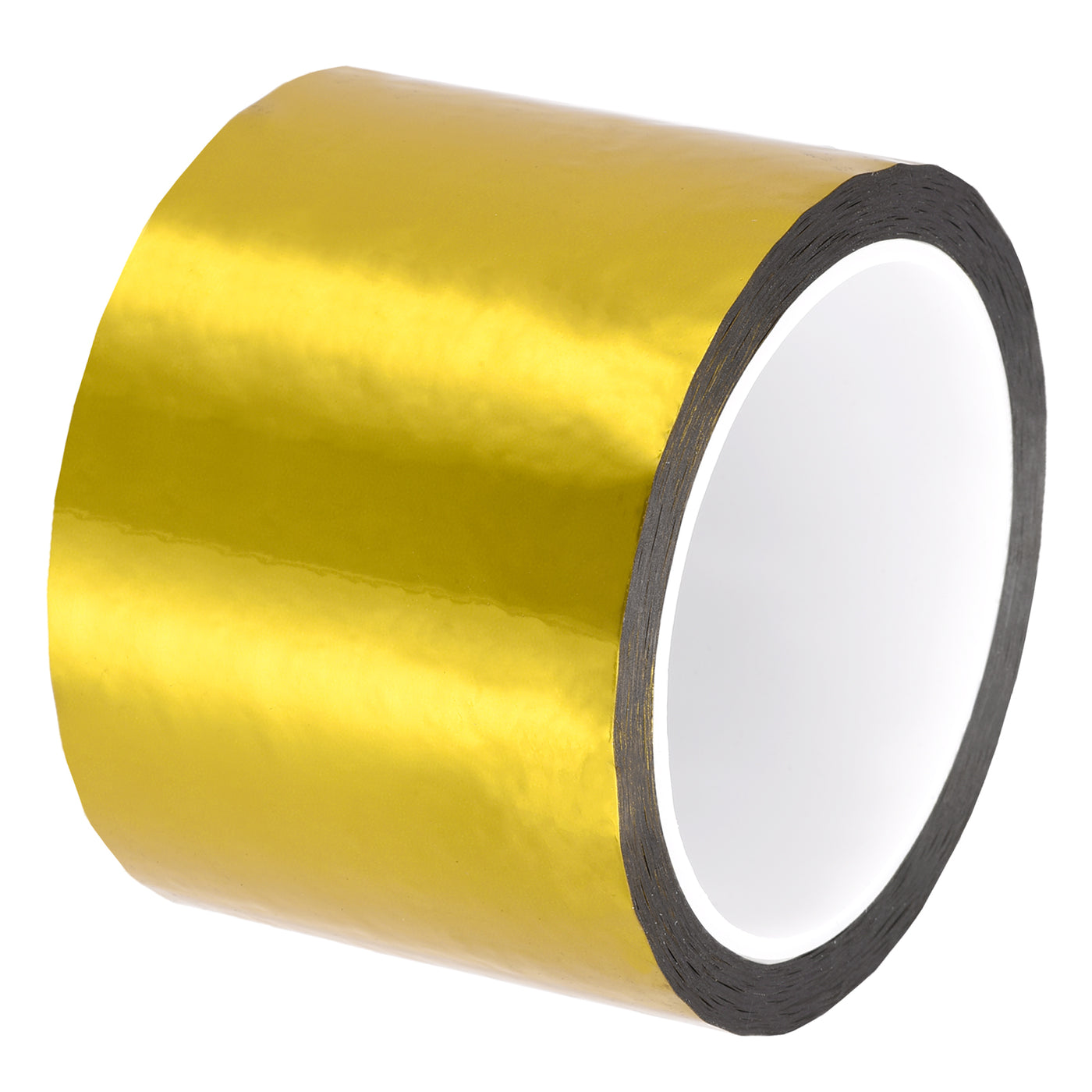 Harfington Gold Tone Metalized Tape 3 Inch x 55 Yards Decoration Tape for DIY