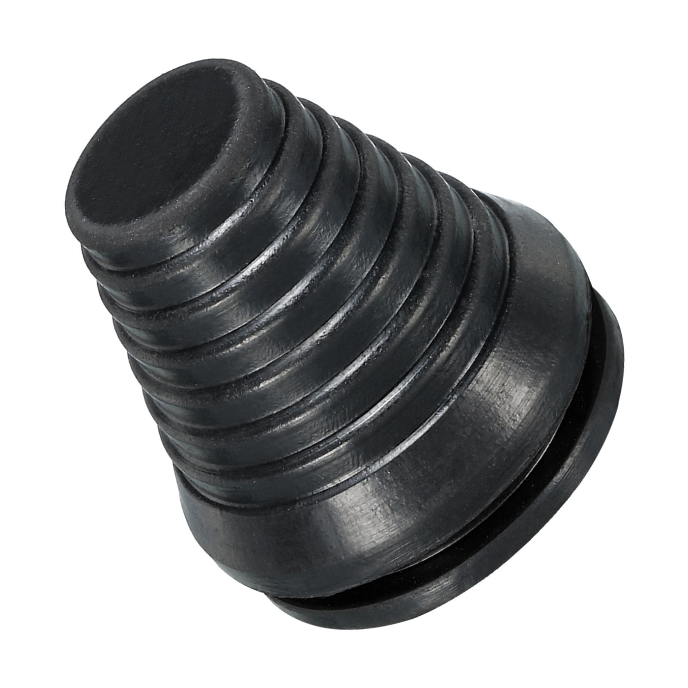 Harfington Rubber Grommet Mount Hole 30 mm Conical for Wire Protection of Thick Plate, Pack of 12