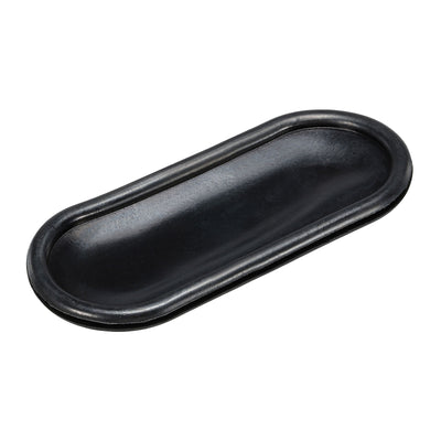 Harfington Rubber Grommet Mount Size 60 x 150mm Oval Double-Sided for Wire Protection, Pack of 6