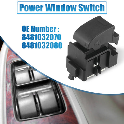 Harfington Power Window Switch 8481032070 8481032080 Front Rear Passenger Side Power Master Window Control Switch for Lexus LX450 1996-1997
