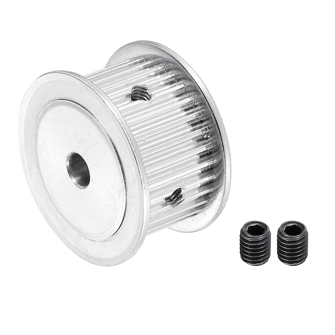Harfington 3M32 Teeth Timing Pulley Synchronous Wheel Belt Drive Gear with M4 Screw 6mm Bore for Belt, 3D Printer, CNC