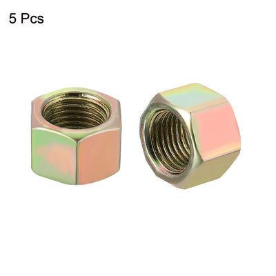 Harfington Hex Coupling Nut Thread Length Sleeve Stud Rod Adapters Pipe Connector