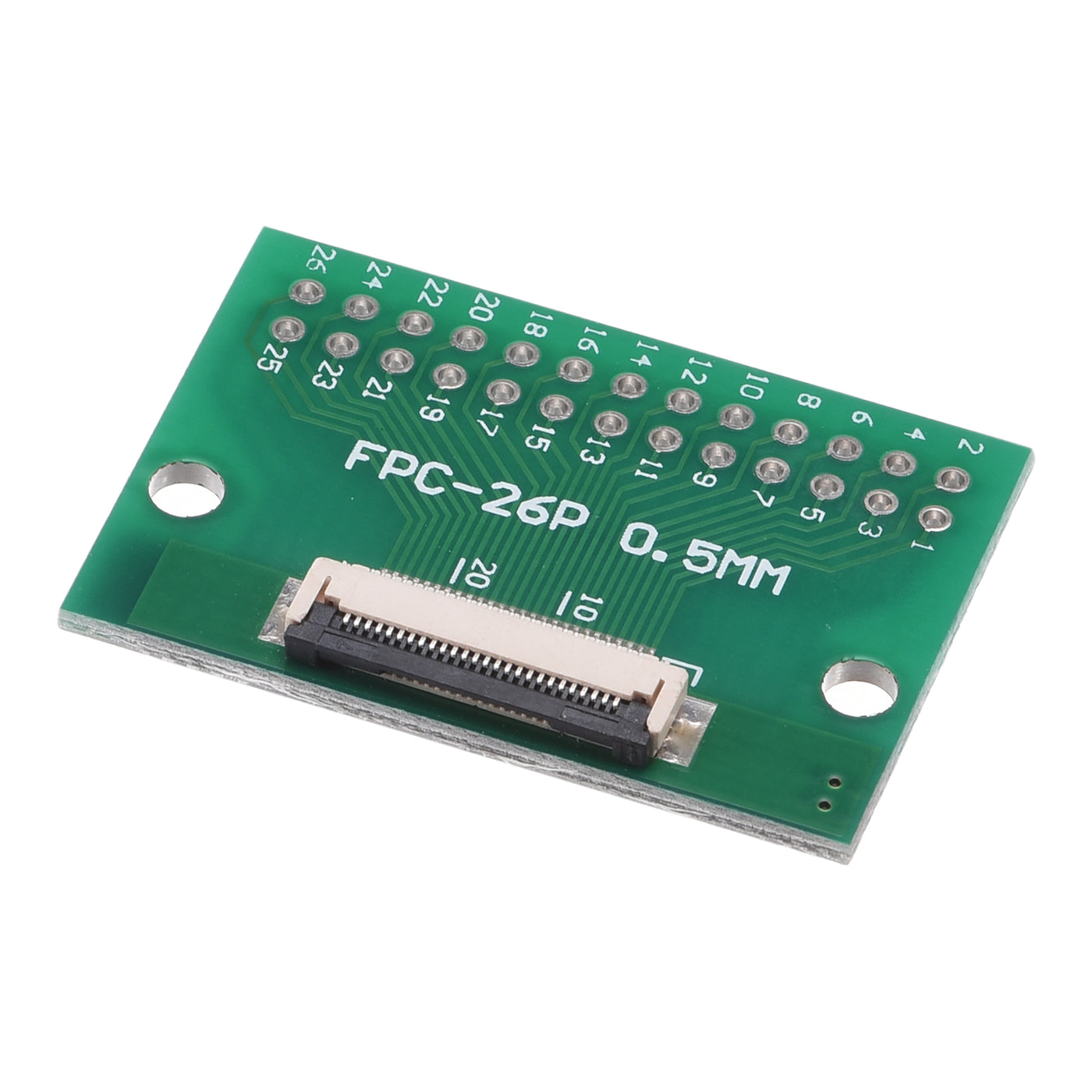 Harfington FPC Converter Board 26P 0.5mm on Socket Side, Back 1.0mm, to DIP 2.54mm