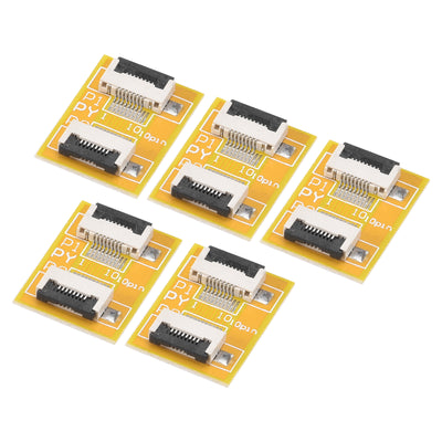 Harfington FFC FPC Extension Board PCB Extend Connector 8 Pin 0.5mm Pitch Single Side 5pcs