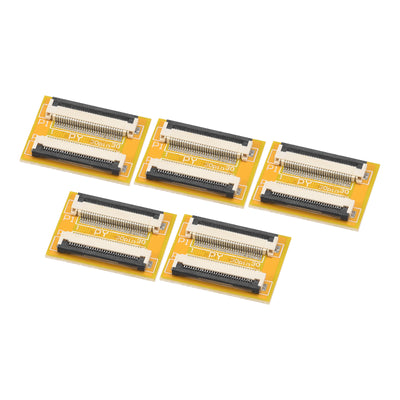 Harfington FFC FPC Extension Board PCB Extend Connector 30 Pin 0.5mm Pitch Single Side 5pcs