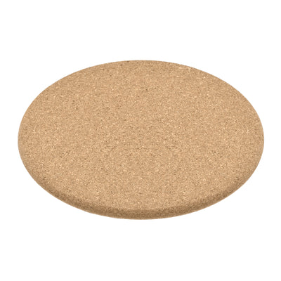 Harfington Uxcell 160mm(6.3") Round Coasters 10mm Thick Cork Cup Mat Pad Round Edge