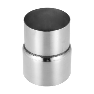 X AUTOHAUX 2.75" ID to 3" ID Stainless Steel Car Universal Exhaust Pipe Adapter Reducer Connector