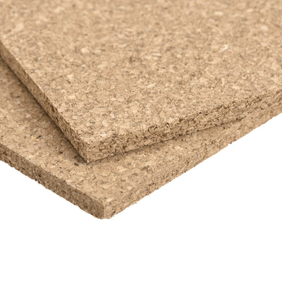 Harfington Uxcell 90x90x4mm Square Coasters Cork Cup Mat Pad for Tableware 4pcs