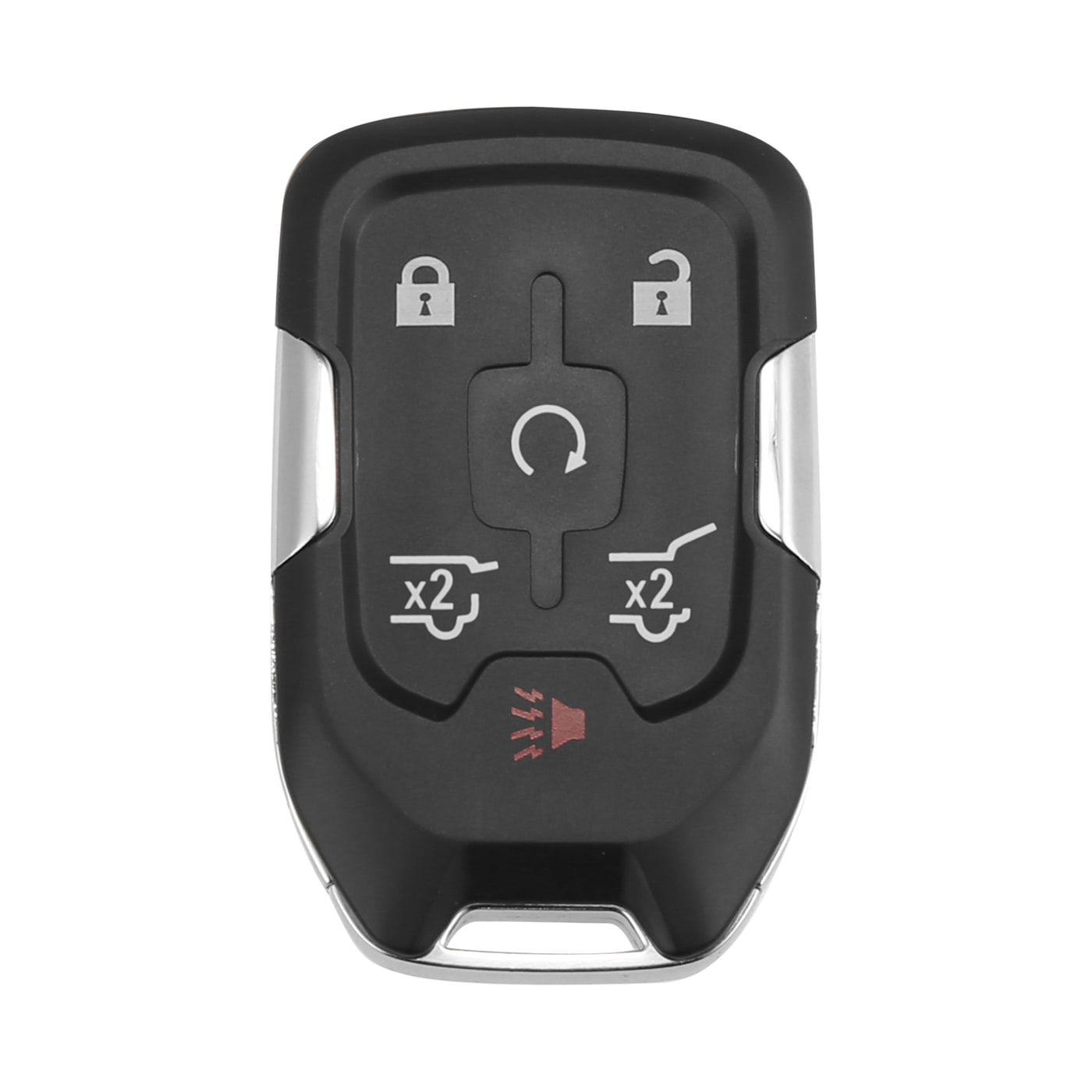 X AUTOHAUX 6 Button Car Keyless Entry Remote Control Replacement Key Fob Proximity Smart Fob HYQ1EA for Chevy Tahoe 2015-2020 433MHz 46 Chip