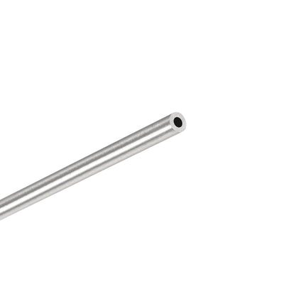 Harfington Uxcell 316 Stainless Steel Tube, 2mm OD 0.5mm Wall Thickness 250mm Length Pipe 4 Pcs
